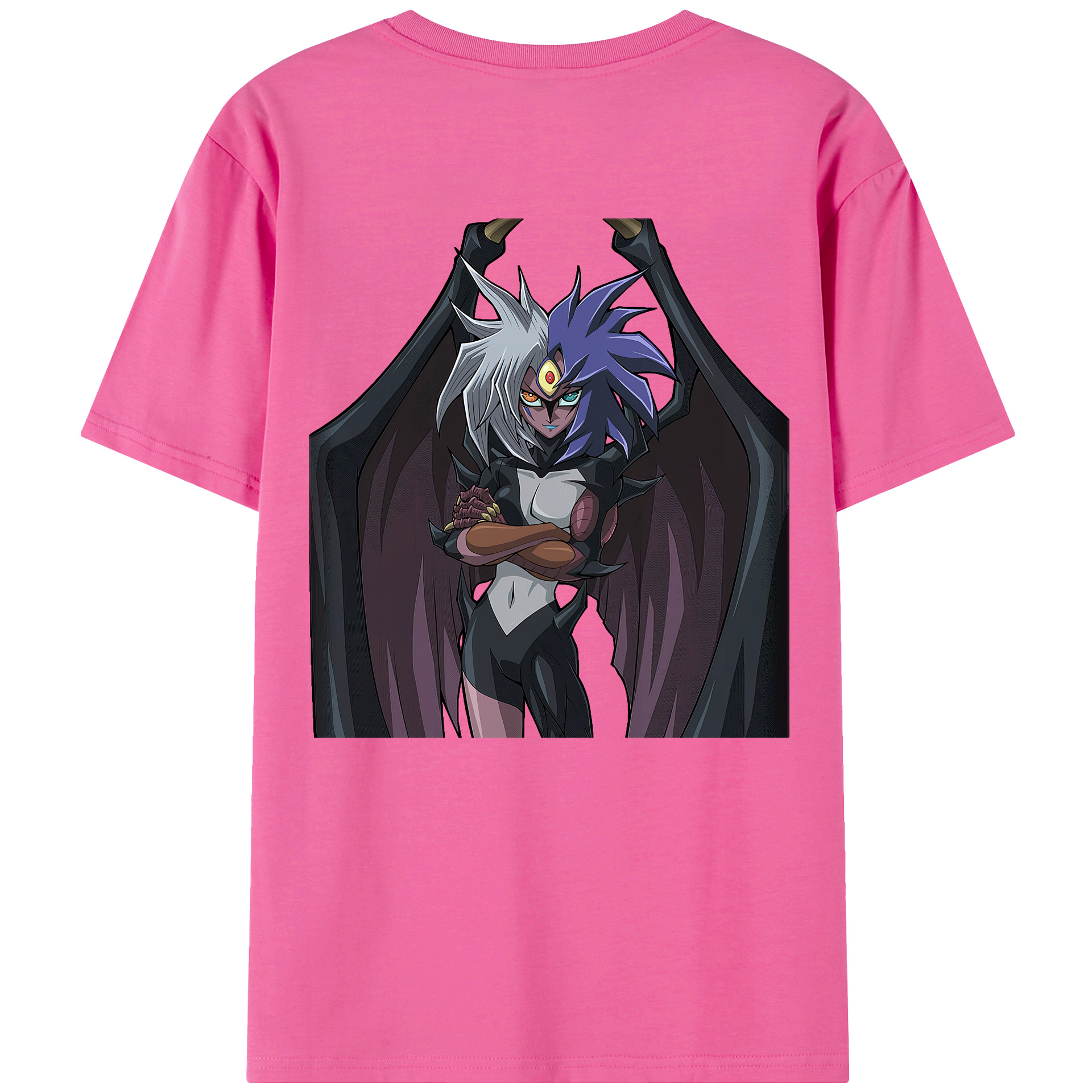 （画像用） 遊☆戯☆王 Yu-Gi-Oh! レディース半袖Tシャツ(バックプリント)